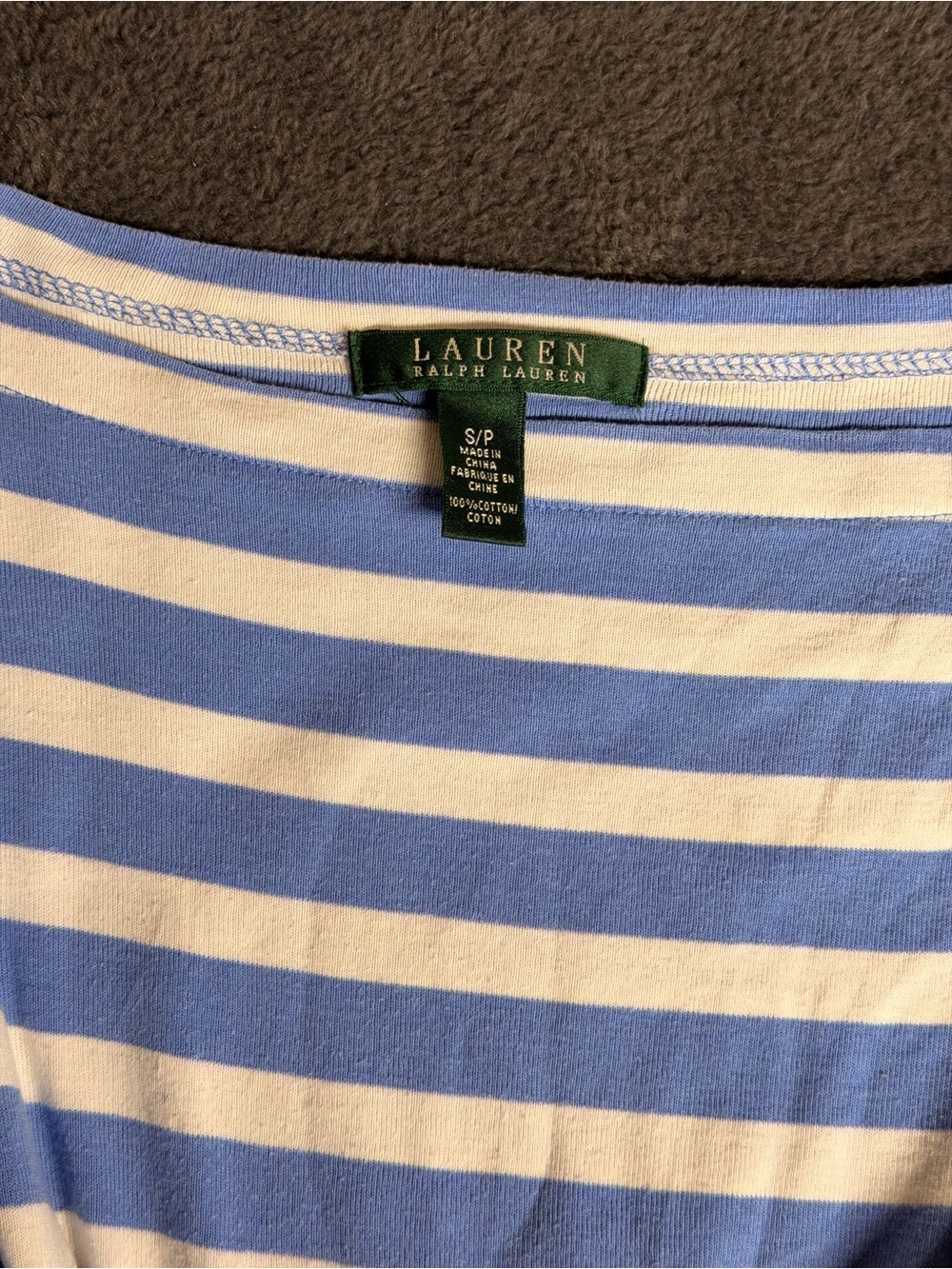 Lot of 3 Ralph Lauren & Orvis Tops: Red Cable Knit Sweater & Tees Sz Small - Picture 8 of 12